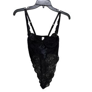 Victoria's Secret Bodysuit Teddy Lingerie 34B